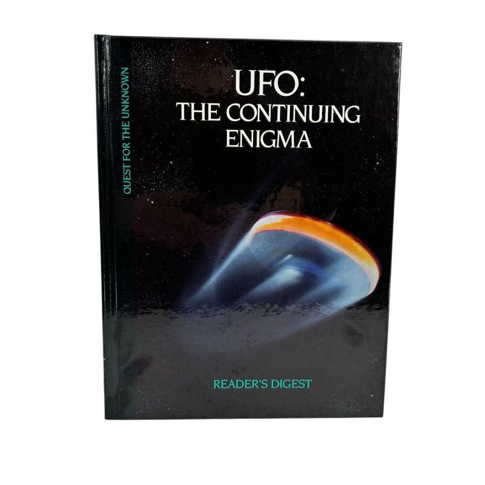 UFO The Continuing Enigma Readers Digest Quest for the Unknown Book VTG